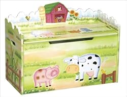 Guidecraft G83564 Farmhouse Toy Box