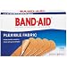 Johnson & Johnson Flexible Fabric Adhesive Bandages, 1 x 3, 100 per Box