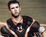 BUSTER POSEY SAN FRANCISCO GIANTS 8X10 SPORTS ACTION PHOTO (L)