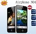 BRAND NEW AIRPHONE NO.4 WIFI JAVA DUAL SIM CAMERA QUADBAND 3.5 INCH HVGA TOUCH SCREEN 9.3MM THIN INCH BODY MOBILE PHONE RRP £149.99