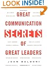 Great Communication Secrets of Great Leaders