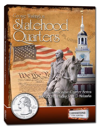 Statehood Quarters Album 1999-2009 P D Cornerstone Coin Albums1933993103