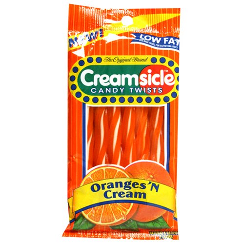 Creamsicle Oranges 'N Cream Twists, 5.2-Ounce Bags (Pack of 12)