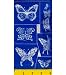Rub 'n Etch Glass Etching Stencil Butterflies