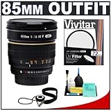 Rokinon 85mm f/1.4 Manual Focus Aspherical, Automatic Lens + UV Filter + Ac ....