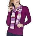 Merona&reg; Women's Crew Solid Knit Sweater with Scarf - Loganberry