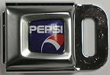 Pepsi Globe Ball Logo Interchangeable Seatbelt Belt Buckle!