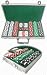 300 11.5 Gram DICE-STRIPED Chips in Aluminum Case (fls)