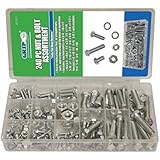 Grip Nut & Bolt Assortment-Sae, 240 Piece