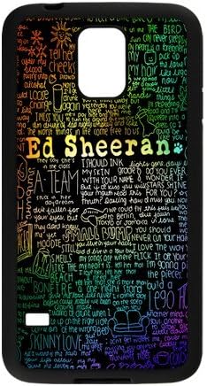 Customize Famous Singer Ed Sheeran Back Cover Case for Samsung Galaxy S5