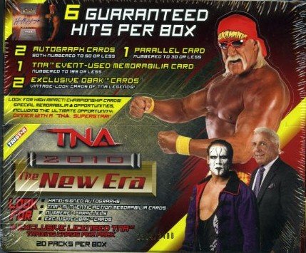 Tristar TNA Wrestling 2010 New Era Trading Cards Booster Box