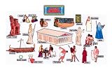 ANCIENT GREECE BULLETIN BOARD SET