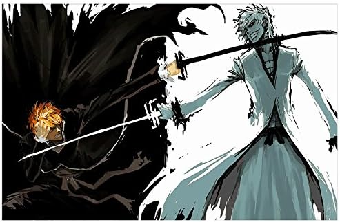 Poster4U Manga Anime Japan Ichigo Hollow Bleach Poster (Print, 12 inch x 18 i...