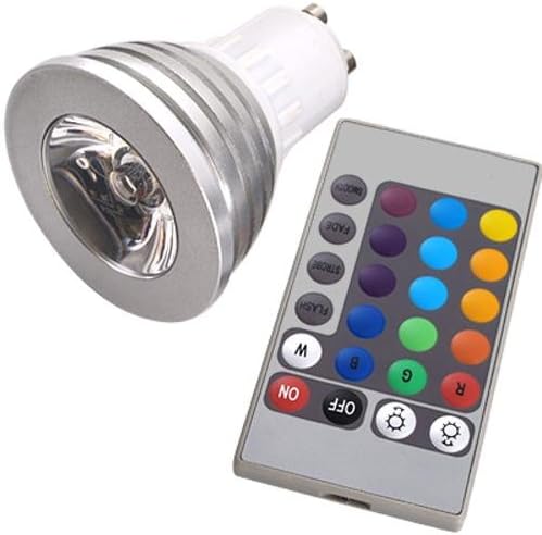 GU10/E14/E27 LED RGB 3W/5W Spot Down Light Spotlight Bulb Lamp + Remote