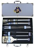 Bergamot CBQ733FPE BBQ Set with Case 8-pc.