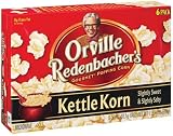Orville Redenbacher's Microwavable Popcorn, Kettle Korn, 6-Count Units (Pack of 6)