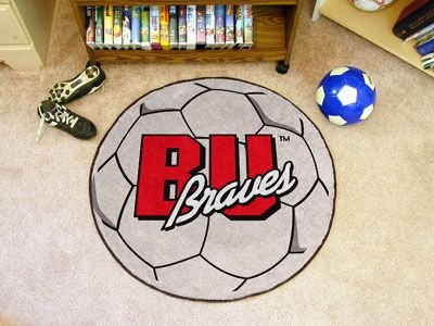 Buy Bradley Braves NCAA Soccer Ball Round Floor Mat (29) by Fan Mats