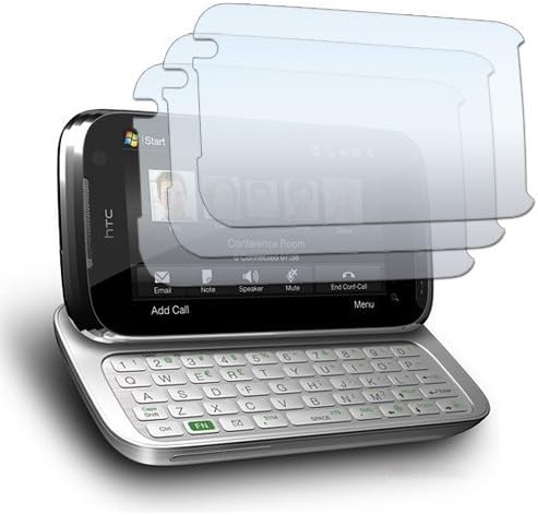 3 Pack of Premium Reusable LCD Screen Protectors for HTC Touch Pro 2(CDMA)
