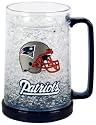 New England Patriot 16oz Crystal Freezer Mug