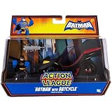 DC Batman Brave and the Bold Action League 2Pack Batman with BatcycleIMAGE