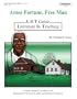 Amos Fortune, Free Man: L-I-T Guide (Literature in Teaching)