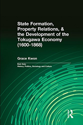 State Formation, Property Relations, & the Development of the Tokugawa Economy (1600-1868) (East Asia: History, Politics, Sociology and Culture)