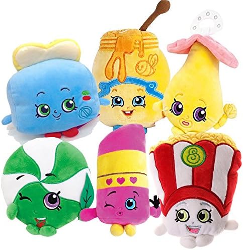 Shopkins Plush 6 Pack - Colors and Styles May Vary