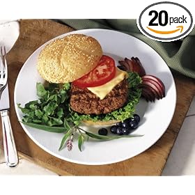 Kobe Beef Burger Patties - Case of 20 half-pound burgers by Kobe Beef America