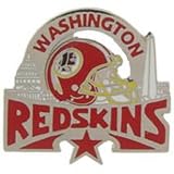 NFL Washington Redskins Star Pin 1 1/4"