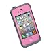 LifeProof Case for iPhone 4/4S - Retail Packaging - Pink