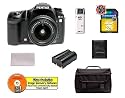 Pentax K10D Digital SLR Camera Body + Pentax 18-55mm DA Lens + 2GB Memory Card + Spare Replacement Battery for Pentax D-LI50 + Deluxe Gadget Bag