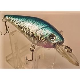 L-9 Shad Custom Lure - Bass Fishing Plug Crankbait Shallow Diver Search the term rockcreeklures to see our entire line here on Amazon.