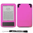Protective Slim Flexible Durable Silicone Cover Case Skin For Kindle Wireless Reading Device, Wi-Fi, 6" Display Latest Generation + includes a Determination Hand Strap