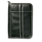 Distressed Leather-Look Black with Stitching Accent LG by  Zondervan