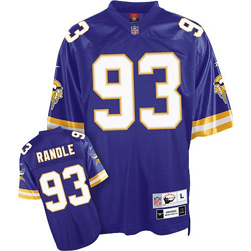John Randle Minnesota Vikings Reebok Purple Premier Jersey