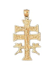CleverEves 14k Gold Pendant Cross 9.9 - Gram(s)