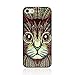 Sannysis 1PC Unique Animal Design Plastic Case For iphone 5 5G 5S (Kitten)