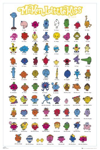 GB eye Ltd, Mr Men & Little Miss, Compilation, Maxi Poster, 61 x 91.5 cm FP2098