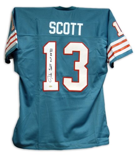 Jake Scott Signed Miami Dolphins Jersey w/SB VIII MVP