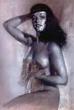 Bettie Page (Hand in Hair) Art Poster Print - 11