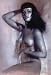 Bettie Page (Hand in Hair) Art Poster Print - 11" X 17"
