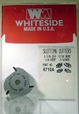 WHITESIDE MACHINE 6710A CARBIDE-TIP 3-WING SLOTTER 1-7/8 DIA X 5/16 BORE X 1/4 (.250) KERF