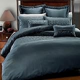 7PC- Full/Queen Veronica Duvet Cover Set By Hotel Collection