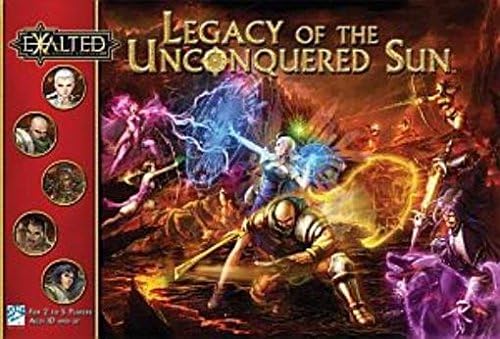 GM-Legacy of the Unconquered Sun [With DiceWith CardsWith Solar Castes & Playing PiecesWith Fold Out Gameboard] (Exalted)