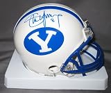 Steve Young Autographed/Hand Signed BYU Mini Helmet