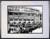 Vintage Comiskey Park - Black & White Picture Print