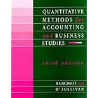 Quantitative Methods for Accounting and Business Studies by  Gordon Bancroft and George O'Sullivan