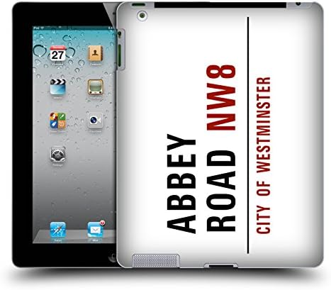 Official London Abbey Road Street Signs Hard Back Case for Apple iPad 2