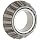 Timken JW5549 Tapered Roller Bearing, Single Cone, Standard Tolerance, Straight Bore, Steel, Inch, 2.1654" ID, 1.2200" Width