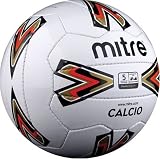 Mitre Calcio 18p Football - White Size 4